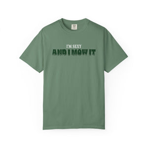 Comfort Colors® I'm Sexy and I Mow It Men's Funny T-Shirt