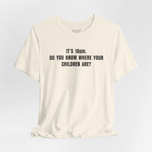It's 10pm Gen X Mom Kids Funny T-Shirt