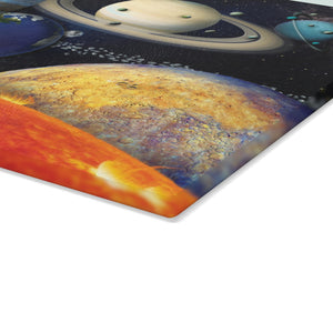Space Lovers Kitchen Decor Cutting Board