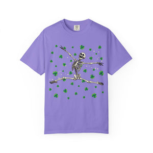 St. Patrick's Shamrock Skeleton Comfort Colors® T-Shirt