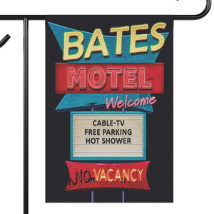 bates motel yard flag decor