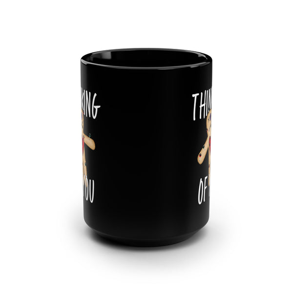 Thinking of You Voodoo Doll Funny Mug 15oz