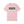 A light pink short-sleeve crewneck t-shirt featuring a distressed green 'ELM STREET' sign graphic printed across the chest.