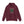 Maroon sweatshirt hoodie with a graphic of a ball of tangled Christmas lights and text that says 'It's fine, this is fine, everything is fine'.