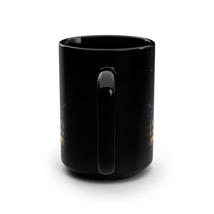 mug with 'Starry Night Washington DC Art' graphic on a white background