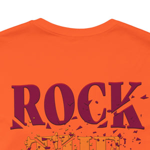 Rock the World Tech Football T-Shirt