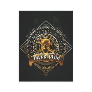 Garden flag with 'Pirates Dark Rum Lovers' design