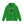 Bright green sweatshirt hoodie with a graphic of a ball of tangled Christmas lights and text that says 'It's fine, this is fine, everything is fine'.