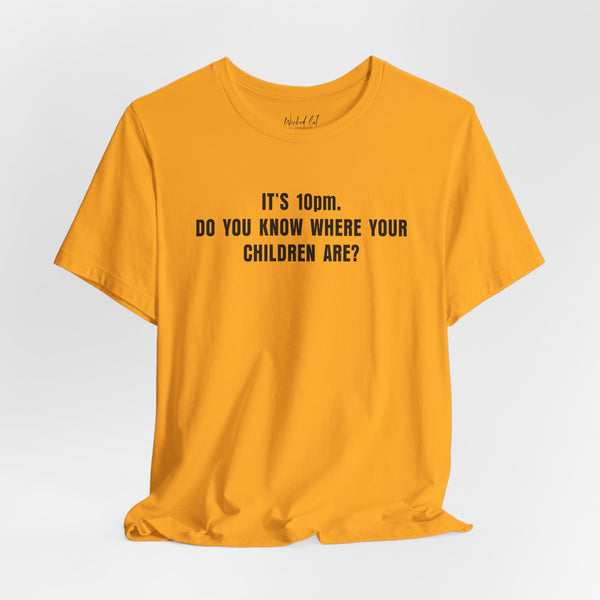 It's 10pm Gen X Mom Kids Funny T-Shirt