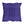 Reversible Purple and Orange Indoor Outdoor Fall Throw Pillow