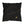Buzzing Bee Black Outdoor Spring Throw Pillow