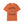 An orange short-sleeve crewneck t-shirt featuring a Halloween graphic of a dancing skeleton surrounded by falling red and purple leaves, with the text 'IT'S THE MOST WONDERFUL TIME OF THE YEAR'.