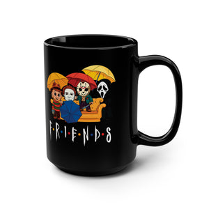 80s Horror Funny Friends Mug 15oz