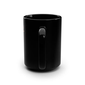 mug with 'Patriotic USA Guitar Music' graphic on a white background
