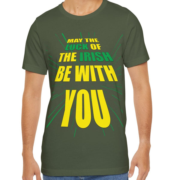 The Luck of the Irish Sci-Fi Funny St. Patrick's T-Shirt