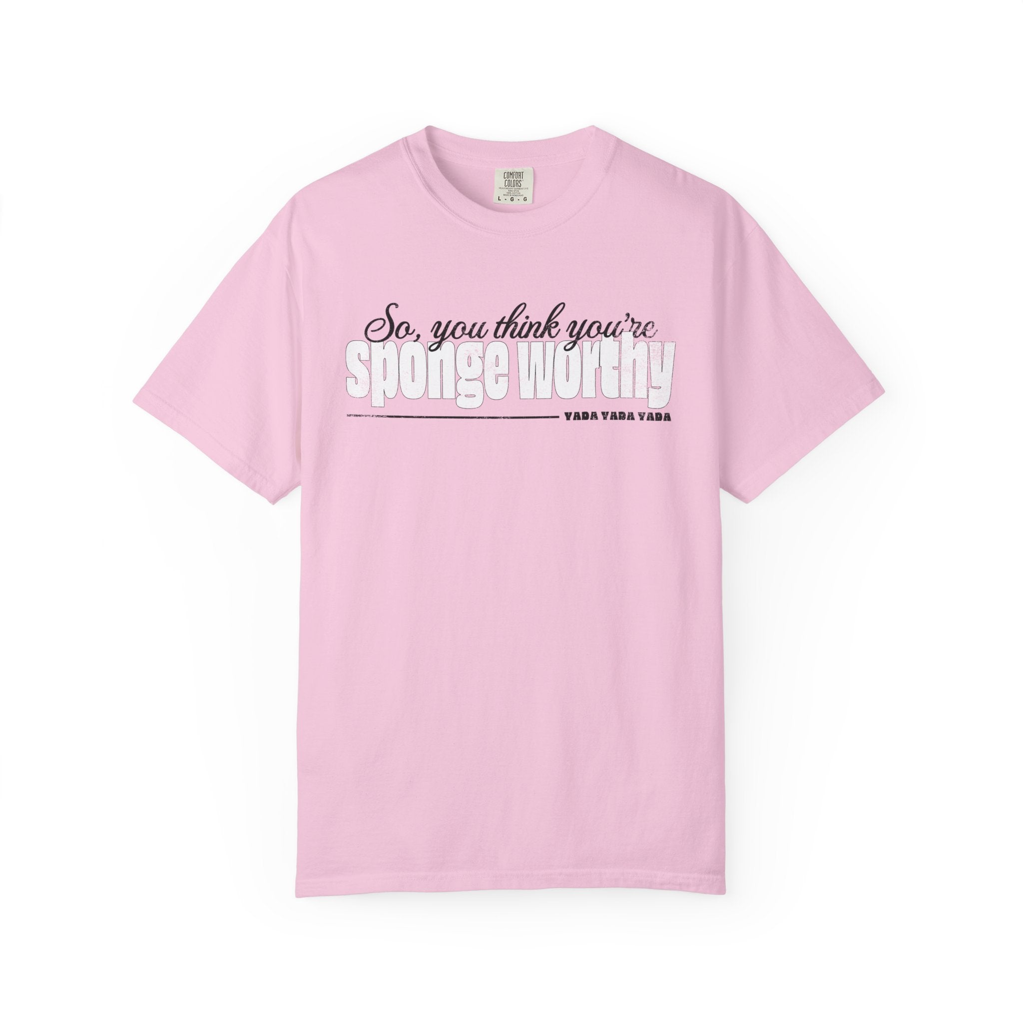 Comfort Colors® Sponge Worthy 90s Seinfeld Grunge T-Shirt