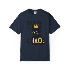 Queen of Chaos Black Cat Grunge Style Comfort Colors® T-Shirt