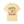 A pale yellow short-sleeve t-shirt with a graphic of a dancing skeleton surrounded by red and orange autumn leaves, with the text 'IT'S THE MOST WONDERFUL TIME OF THE YEAR'.