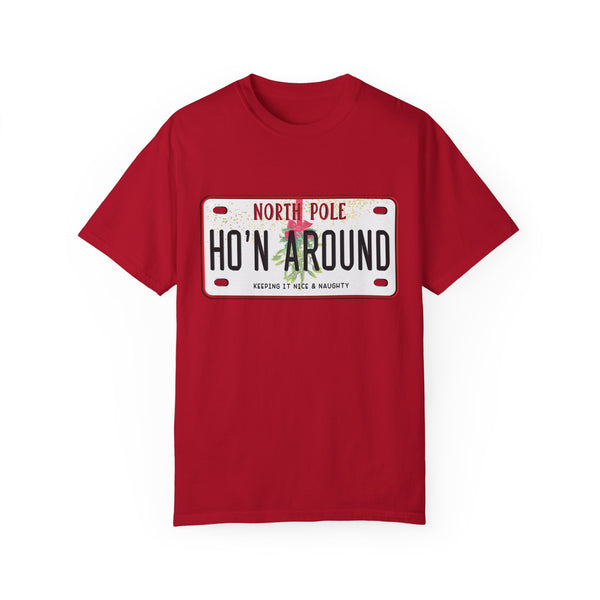 Comfort Colors® Ho'n Around Funny Christmas T-Shirt