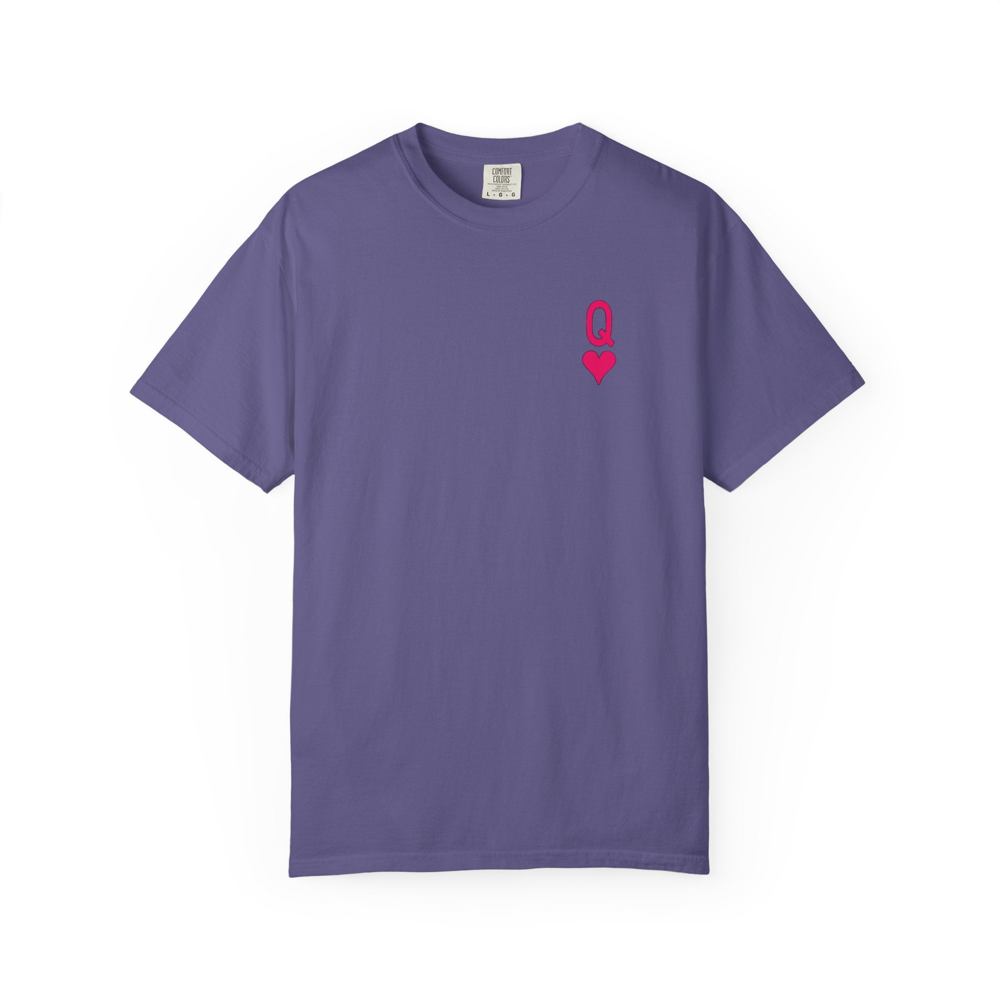 Comfort Colors® Retro Queen of Hearts Vintage Grunge T-Shirt