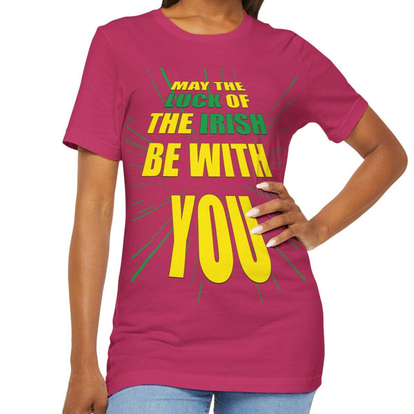 The Luck of the Irish Sci-Fi Funny St. Patrick's T-Shirt