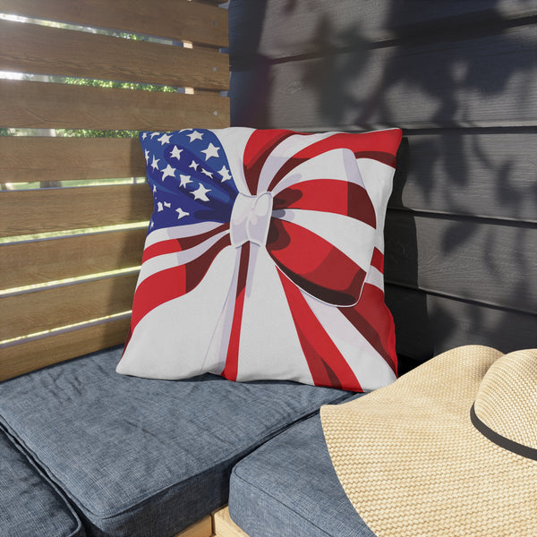 American Flow Indoor Outdoor Patriotic Accent Pillow