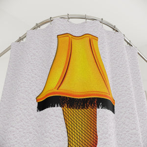 Leg Lamp Christmas Bath Shower Curtain