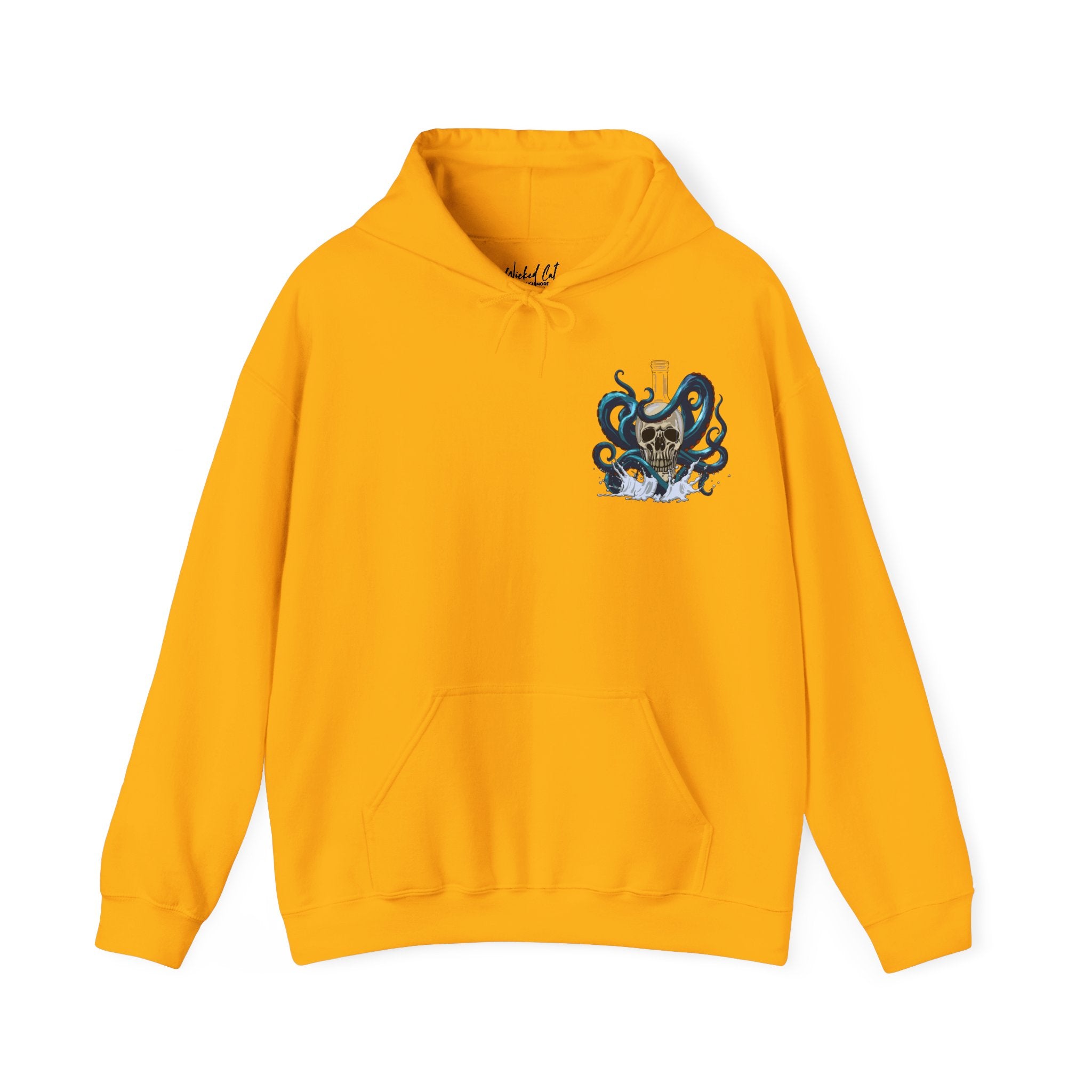 Pirate Sayings Skull Dine as Legends Men's Hoodie