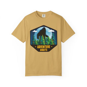 Bigfoot Adventure Awaits Funny Camping Comfort Colors® T-Shirt