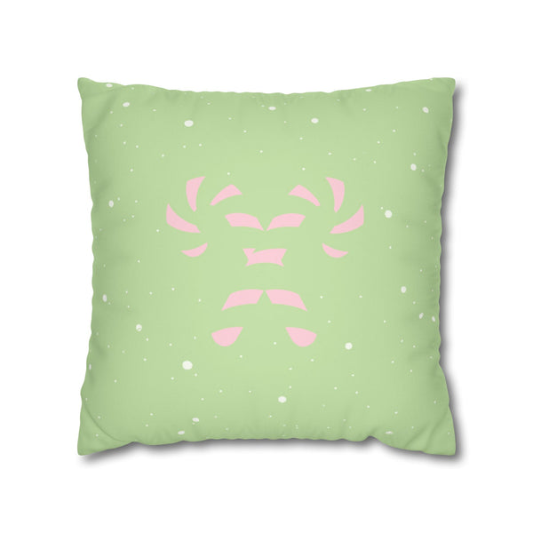 Pastel Christmas Pillow Cover Candy Cane Holiday Pillow