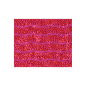 Pink & Orange Art Deco Decorative Throw Blanket