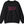 Black sweatshirt with embroidered pink text 'unapologetically difficult'
