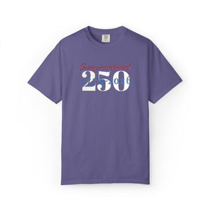 Embroidered Semiquincentennial July 4th T-Shirt Comfort Colors®