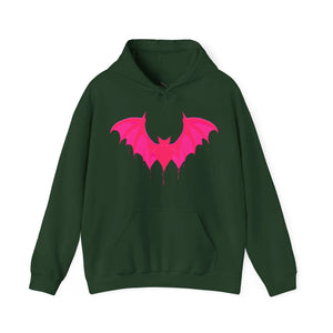 Pink Bat Sweatshirt Hoodie