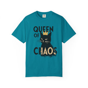 Queen of Chaos Black Cat Grunge Style Comfort Colors® T-Shirt