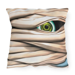 Halloween Mummy Decor Throw Pillow