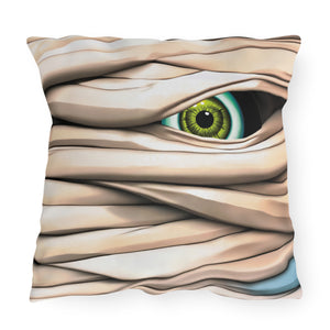Halloween Mummy Decor Throw Pillow