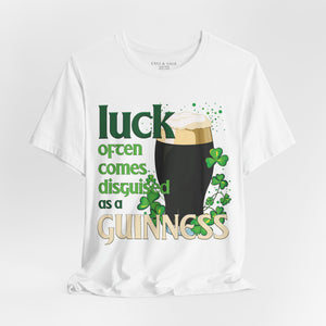 Guinness Lucky Irish St. Patrick's Day Drinking T-Shirt