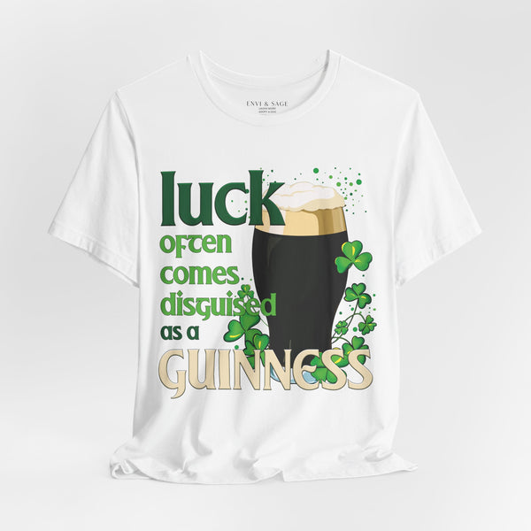 Guinness Lucky Irish St. Patrick's Day Drinking T-Shirt