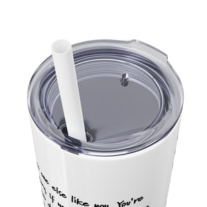 mug with 'Tequila Love Letter Funny Insulated Tumbler 20oz' graphic on a white background