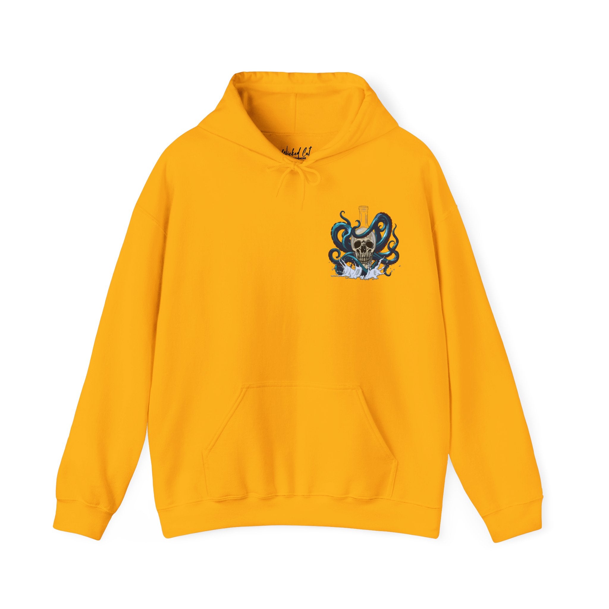 Pirate Sayings Skull Dine as Legends Men's Hoodie