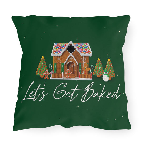 Indoor Outdoor Throw Pillow Christmas Pillow Patio