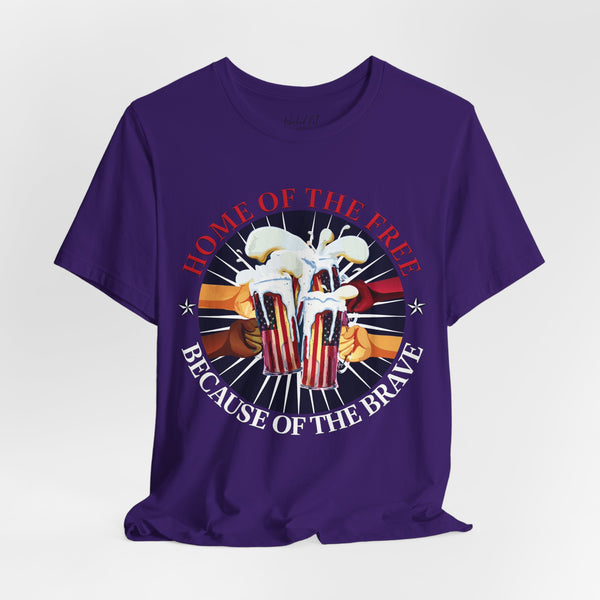 America Home of the Free July 4th Party T-Shirt