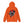 Orange hoodie with 'Va Tech Football Sandman' design on a plain background