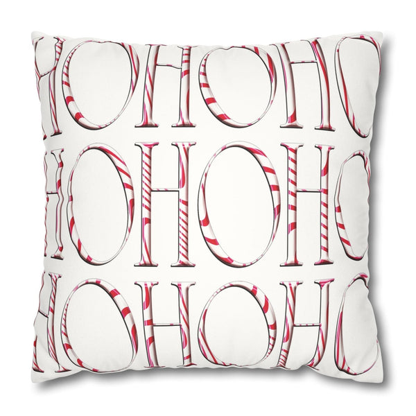 Ho ho ho christmas throw pillow cover