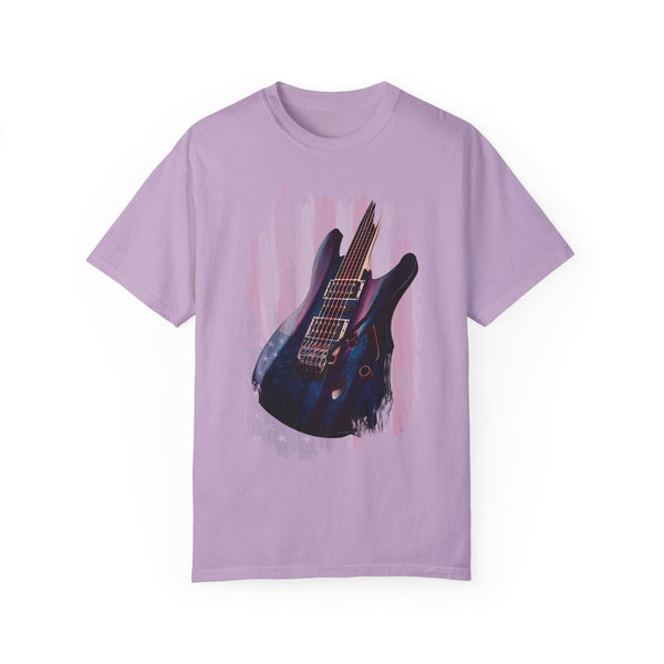 Comfort Colors© American Rock Guitar Patriotic USA T-Shirt