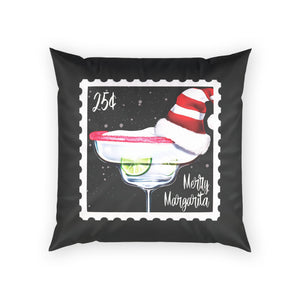 Merry Margarita Velvet Pillow