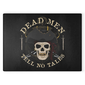 Pirate Skull Cooking Gifts for Men Glass home decor item
