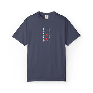 Embroidered USA 250th Patriotic T-Shirt Comfort Colors®