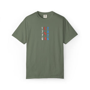 Embroidered USA 250th Patriotic T-Shirt Comfort Colors®